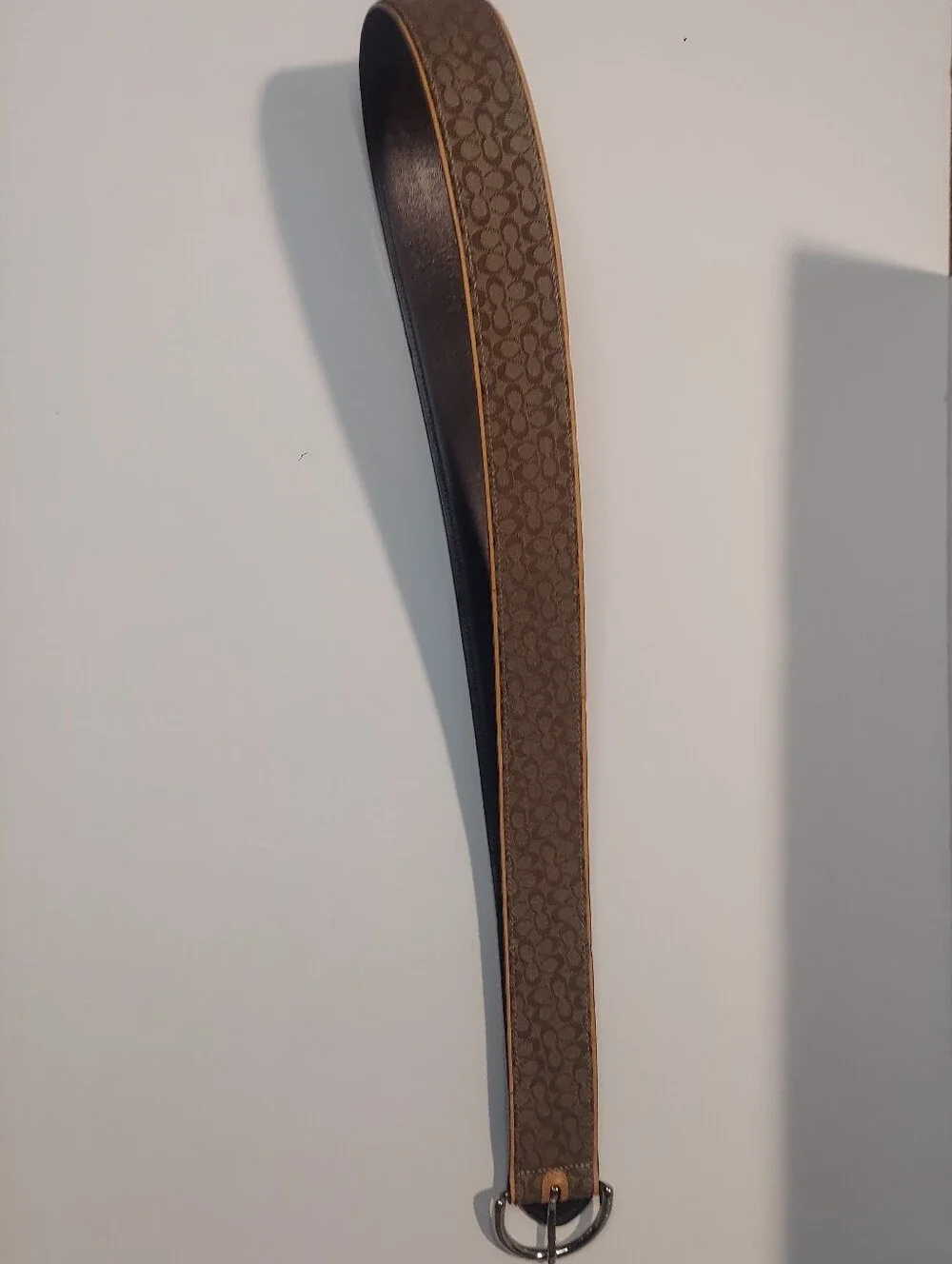 Coach Signature Canvas Belt